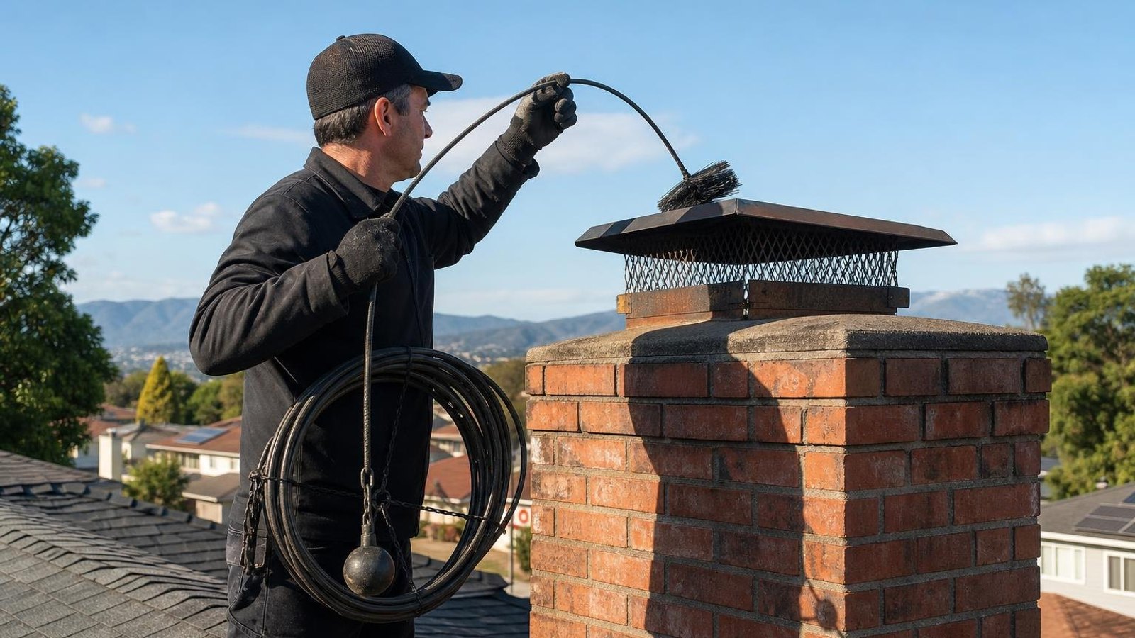 Local chimney sweep & inspection for South San Francisco homes